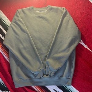 Oversized Teal John Galt (Brandy Melville) Crewneck